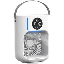 Generic Condizionatore d'Aria Portatile Mobile for Il Raffreddamento, Il deumidificatore e la Ventilazione con Telecomando, for L'Ufficio di casa, Bia precio