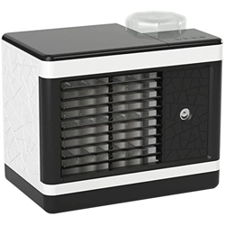 Ventola for condizionatore d'Aria Portatile, Piccolo Dispositivo di Raffreddamento dell'Aria evaporativa con 3 velocità, Ventola di Raffreddamento Per en oferta