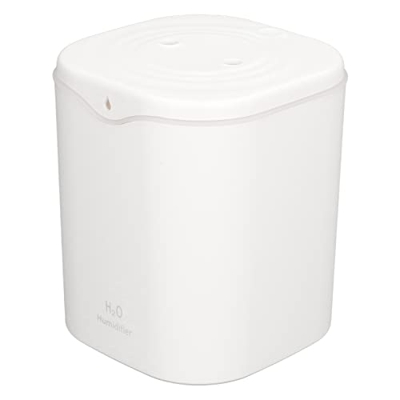 Mini umidificatore, serbatoio di acqua dell'umidificatore 2L dello scrittorio di 2 modi da 12 a 20 ore per il dormitorio Bianco elegante