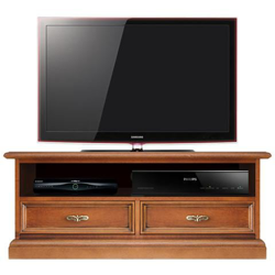 Mobile Porta Tv Basso In Legno Con Vano Soundbar, L: 106 - H 43 Cm precio