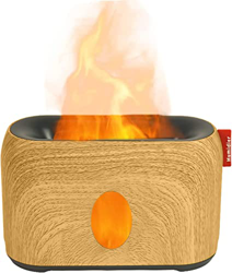OBEST 3 in 1 Diffusore di Aromi con Effetto Fiamma, Luce LED a 6 colori, capacità 200 ml, autospegnimento timer a 3 velocità, umidificatore d'aria con precio
