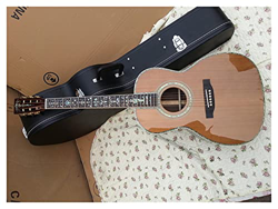 FMOPQ 39 Inches Cedar Top Model Acoustic Guitar Red Pine all Acoustic Electric Guitar Guitars (Size : 41 Inches) en oferta