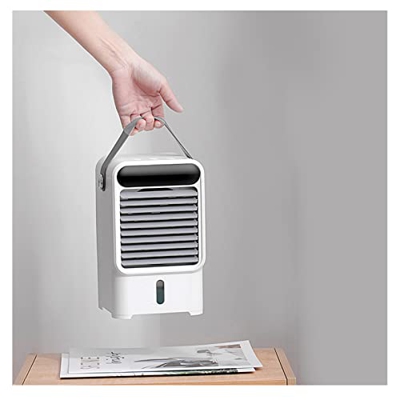 HYN Raffredatore D Aria Regolabile E Temporizzata Mini Raffreddatore d'Aria Forte E Durevole Rinfrescatore di Aria per Casa,Ufficio,Dormitorio