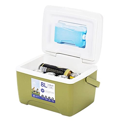 Jczw Frigorifero da Campeggio, refrigeratore Portatile, refrigeratore Portatile for Auto Portatile Freddo e Caldo for Campeggio, Escursionismo, Pesca,