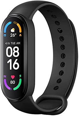 Smartwatch, Orologio Fitness Tracker Donna Uomo, Smart Watch, Sonno Cardiofrequenzimetro, Calorie Contapassi, M6 Activity Tracker, Impermeabile 5ATM, 