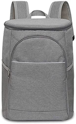 FMOPQ Thermal Backpack Waterproof Thickened Cooler Bag Large Insulated Bag Picnic Cooler Backpack Refrigerator Bag (Color : Grey) en oferta