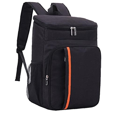 Jrechio Zaino Termico Isolato Borsa da Pranzo da Picnic a Prova di perdite Contenitore for Alimenti Impermeabile for Campeggio da Viaggio Nero zhengzi