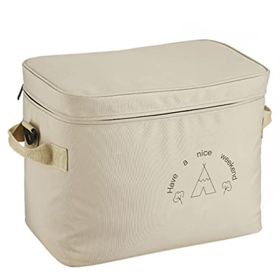 Jczw Frigorifero Portatile for Auto da Campeggio Freddo e Caldo da Picnic Facile da riporre, Adatto for Campeggio, Escursionismo, Pesca, Spiaggia