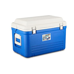 Cool Box Cooler for Drinks Food Ice Hot Cold Coolbox for Travel Camping Picnic Caravan Festivals Leak-Proof Freezer for Frozen Food/Camping/BBQ (38L) precio