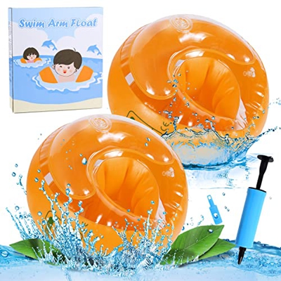 Braccioli,Braccioli Bambini,Braccioli Per Piscina,Soft Armband,Bracciali gonfiabili da Nuoto,Swim Braccioli per Nuotare Giocattoli Galleggianti con Po