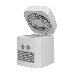 Cubo Climatico 2 in 1, Riscaldatore E Ventilatore Spe Personali Mobile E Portatile Mini Regolatore D'aria Personale Spe, 3 Impostazioni Di Velocità Ve características