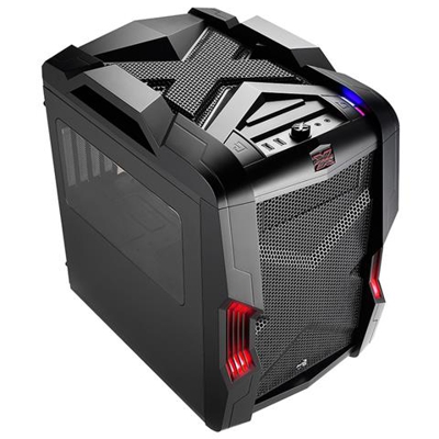 Case PC Strike-X Cube Micro-ATX / Mini-ITX 2 Porte USB 3.0 Colore Nero