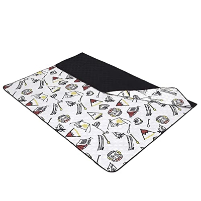 FMOPQ Camping Mat Picnic Mat Foldable Moisture-Proof Bottom Layer Portable is Great for Outdoor Camping Hiking Backpacking Picnics