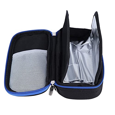 SARTTIVIS Insulin Bag, Organizzare ViaggiBorsa Frigo per Medicinali DCCN Borsa Termica, Borsa Termica per Insulina Diabete