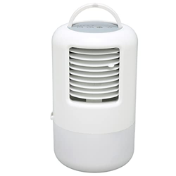 LBEC Mini condizionatore d'Aria 500ml 100-240V Serbatoio d'Acqua Funzione di temporizzazione a 3 velocità a Basso Rumore per en oferta