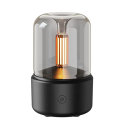 HIPIPES Diffusore di Aromi A Lume di Candela, Portatile 120 Ml USB Elettrico Umidificatore d'Aria Olio Essenziale Nebulizzatore Freddo Nebulizzatore c características