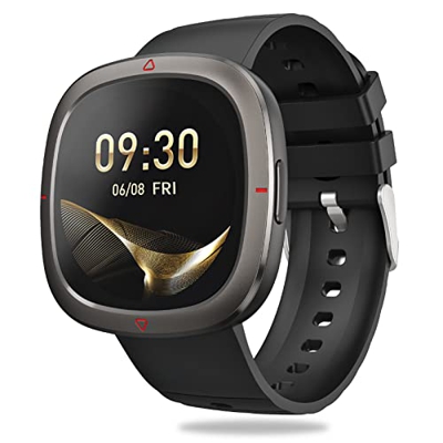 Smartwatch Uomo, Orologio Intelligente Uomo 1,32'' Touch Smart Watch, Sportivo Fitness Tracker con 15 Sportive, Impermeabil IP68, Contapassi/Cardiofre