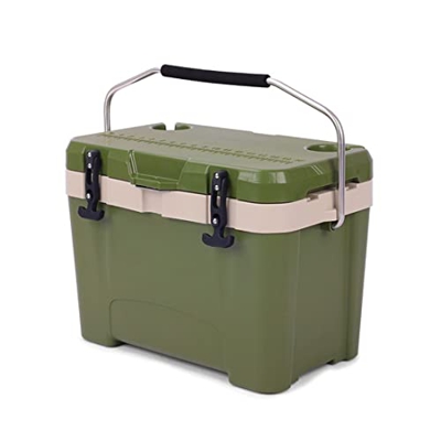 Borsa termica portatile for ghiacciaia personale for esterni Scatola termica for riporre il ghiaccio Facile da trasportare Maniglia for il trasporto, 