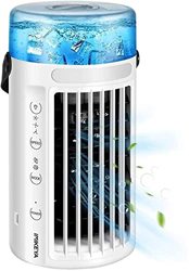 Ventilatore for condizionatori d'acqua d'acqua dolce Raffreddatore d'aria personale 4in1 Mini condizionatore d'aria portatile Ventilatore da comodino  precio