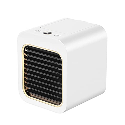 QYZL Ventilatore Portatile del condizionatore d'Aria Raffreddatore d'Aria Ventilatore di Raffreddamento ad Acqua Ventilatore Portatile da Tavolo Mini 