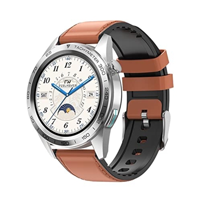 Orologi Sportivi Smart Watch Uomo Bluetooth Chiama Smartwatch Pressione sanguigna Frequenza cardiaca Fitness Tracker Orologi Sport e Tempo Libero (Col
