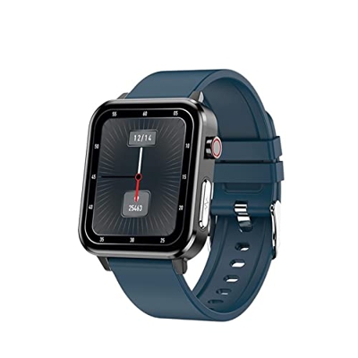 Orologi Sportivi Smart Watch Rate Monitor Orologi Tracker Smartwatch Sport Fitness Wristband for Uomo Donna Sport e Tempo Libero (Color : Silicone Ban