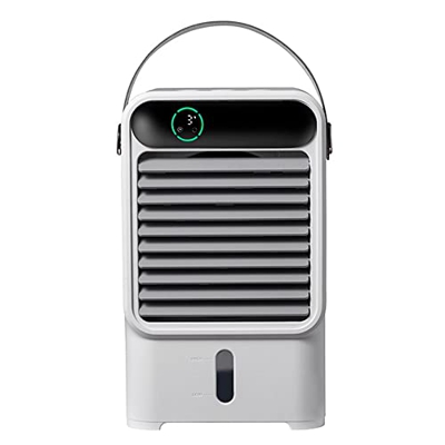 SHAPOKY Raffreddamento Portatile Ventilatore d'Aria Mini Condizionatore d'Aria Personale con Timer Serbatoio d'Acqua Raffreddamento Ad Aria 500 Ml per