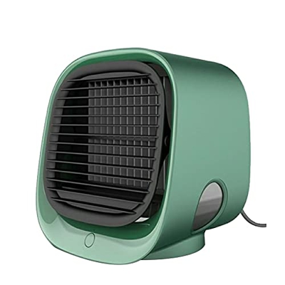 Gkhowiu Ventilatori Portatili Condizionatore d'Aria Multi-Funzione Umidificatore Purificatore USB Desktop di Raffreddamento 'Aria Ventola con Serbatoi