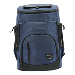 Folpus Borsa Termica, 36 Lattine, Borsa Termica da Campeggio Grande, Borsa Termica da Viaggio Portatile per Picnic da Viaggio in Campeggio, Blu Scuro en oferta