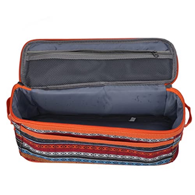 Uxsiya Borsa per la conservazione delle stoviglie, Borsa per la conservazione degli Utensili da Campeggio Staccabile Resistente all'Usura Doppia Cerni