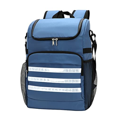 Borsa Termica Zaino Picnic Termico Cibo Consegna Ghiaccio Thermo Pranzo Campeggio Frigorifero Isolamento Forniture (B,27x18x41cm)