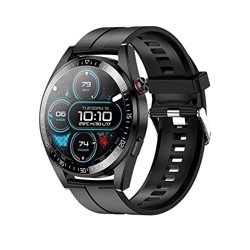 Orologi Sportivi Smart Watch Visualizza l'ora Musica Locale Smartwatch Men Sport e Tempo Libero (Color : Black1) en oferta