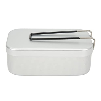 Set portapranzo per Cottura a Vapore, portaoggetti da Campeggio Isolamento Termico Design Integrato Manico Pieghevole Portatile per Picnic per Escursi