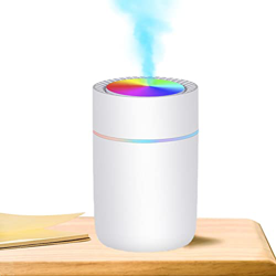 Generic Umidificatori per Camera da Letto | Piccolo Umidificatore d'Aria con Effetto Luce Colorata,Mini umidificatore da scrivania/Auto con Effetto Lu características