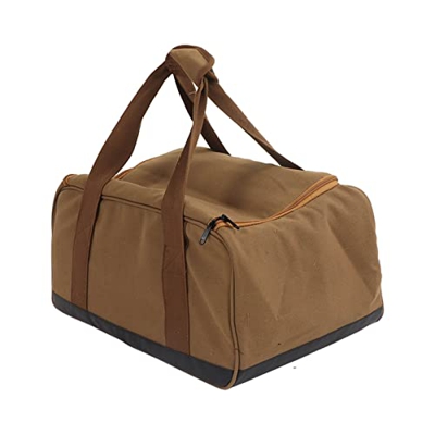 Demeras Borsa da Campeggio, Tasca in Rete, Tela Impermeabile, Fondo in PVC, Resistente all'Usura, Borsa per la Notte, Usi Multipli per i Viaggi
