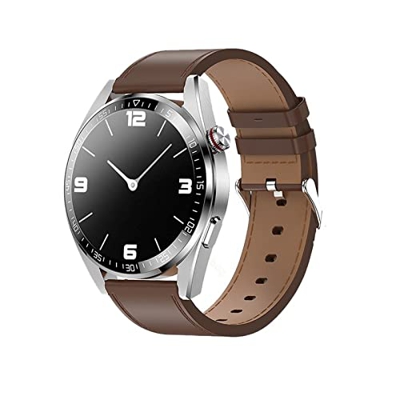 Orologi Sportivi Musica Locale Orologio Bluetooth Chiama Smart Screen Watch Visualizza Sempre l'ora Smartwatch Men Sport e Tempo Libero (Color : Black