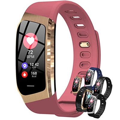 Smartwatch Orologio Intelligente,Chiamate Bluetooth Chat Vocale Tracker di Fitness con Monitoraggio del Sonno della Frequenza Cardiaca della Pressione