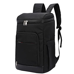 BPSJKET Zaino refrigerante da picnic impermeabile a tenuta stagna 27 lattine chiusura a cerniera da viaggio isolato panno Oxford morbido di grande cap en oferta