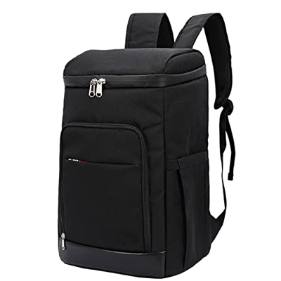 BPSJKET Zaino refrigerante da picnic impermeabile a tenuta stagna 27 lattine chiusura a cerniera da viaggio isolato panno Oxford morbido di grande cap