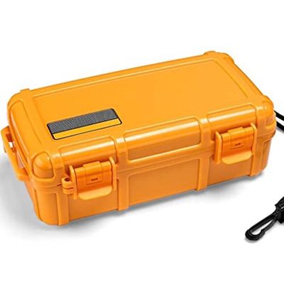 QHYTL Umidificatori Armadio per sigari Ufficio Umidificatore di Grande capacità Spugna Interna Protezione Efficace Scatola di immagazzinaggio Portatil