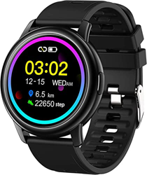 Smartwatch, orologio da polso fitness con monitor della pressione sanguigna, polso ossimetro, monitor della frequenza cardiaca orologio fitness imperm características