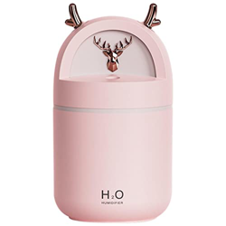 MezoJaoie 5 PCS Umidificatori Portatili, Umidificatore per Piante Piccole da 280 ml Umidificatore da scrivania Super Silenzioso con spegnimento Automa características