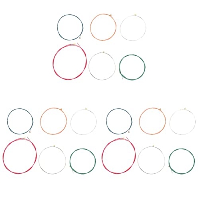 Vaguelly 18 Pz Classico Pratico Novizio Re Elettrico Sostituzione Chitarra Mustical Cambiando Strumento Musicale Acciaio Principiante Studente Accesso