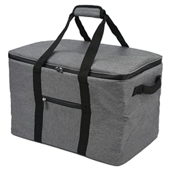 DEWIN Borsa da Pranzo, Borsa Termica Tessuto cationico Eccellente Effetto Isolante Borsa da Pranzo Pieghevole di Grande capacità per Campeggio all'ape características
