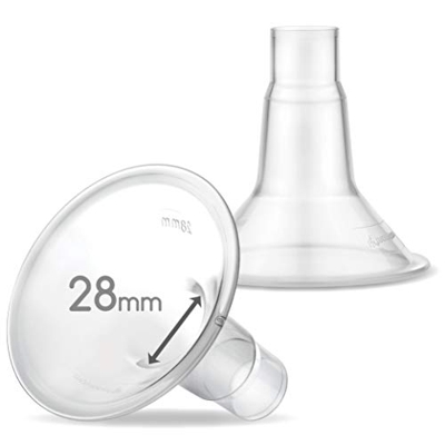 Maymom MyFit Coppe per il Seno, compatibili con Medela pompe toraciche PersonalFit, Freestyle, Harmony, Maxi, Freestyle Flex, collegamento a Maymom la