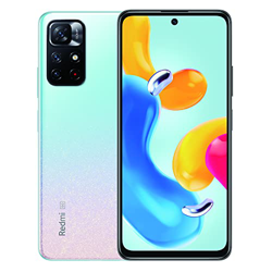 Xiaomi Redmi Note 11S 5G Smartphone, MTK Dimensity 810, 33W Pro Fast Charging, 50MP AI Triple Camera, NFC, 4+64 Blu Stella (Versione ES) precio