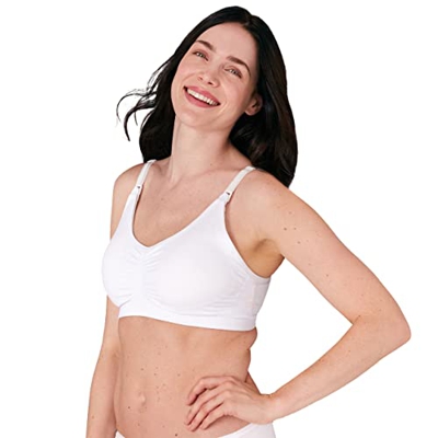 Medela Reggiseno per l'Allattamento e l'Estrazione 3 in 1, Traspirante, Leggero per il Massimo Comfort Durante l'Allattamento o l'Estrazione con Tiral