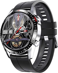 Smartwatch maschile con temperatura corporea, chiamate Bluetooth, IP67 Waterproof, Monitoraggio della frequenza cardiaca, monitoraggio della pressione precio