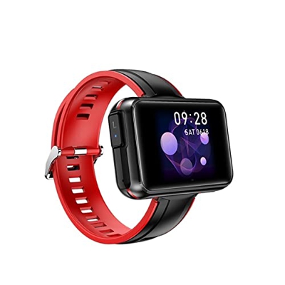 Orologi Sportivi Smart Watch Auricolari Wireless Guarda Bluetooth Chiama Musica Sport Band Smartwatch Sport e Tempo Libero (Color : Mesh Belt Color)