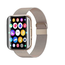 Orologi Sportivi Smartwatch da Donna con Chiamata Bluetooth for Uomo Quadrante Fitness Sport Smart Watch da Donna Sport e Tempo Libero (Color : Silico características